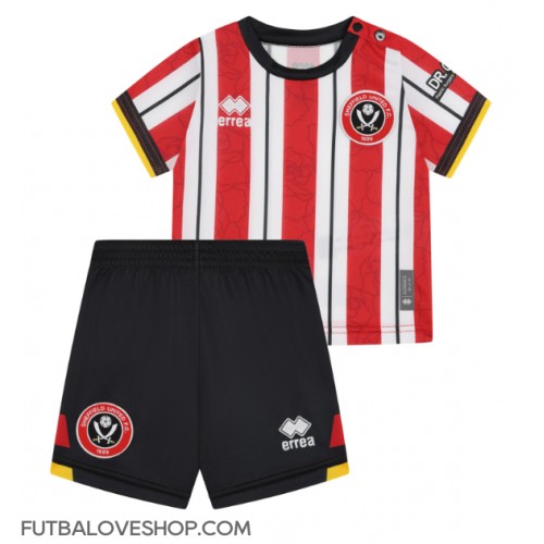 Dres Sheffield United Domáci pre deti 2024-25 Krátky Rukáv (+ trenírky)